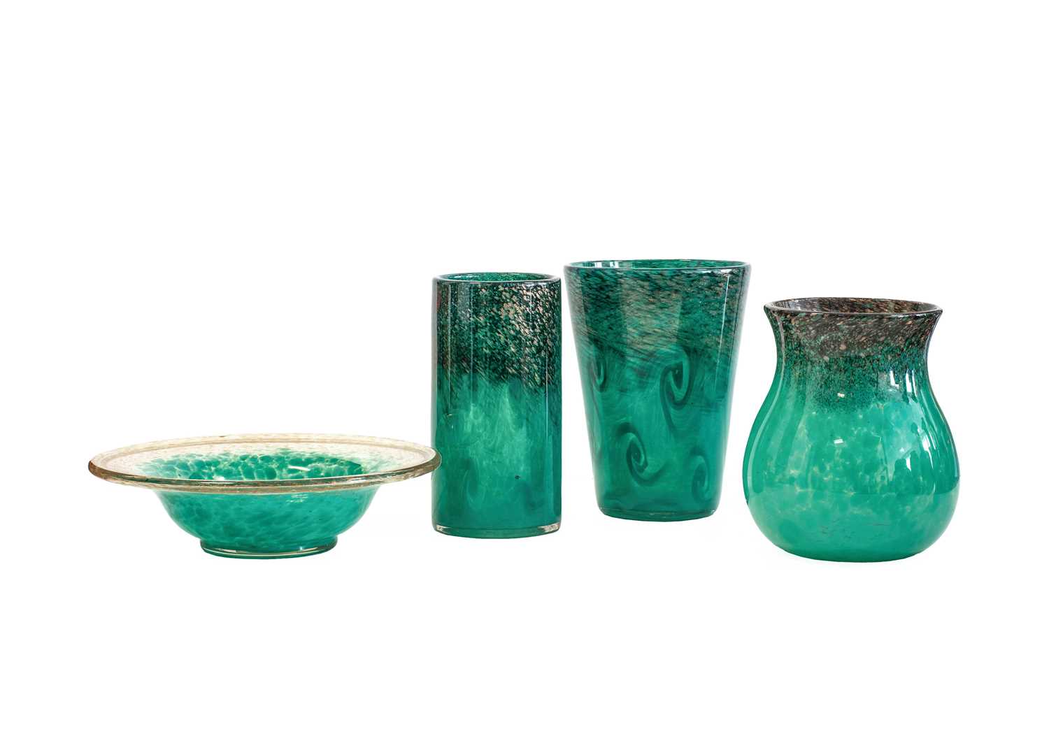 Lot 584 - John Moncrieff Ltd., Perth Monart Glass Bowl,...