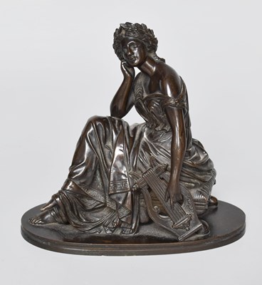 Lot 391 - Alfred-Louis Habert (1824-1893): Patinated...