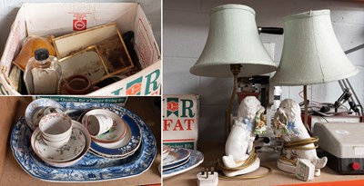 Lot 500 - A Pair of Continental Porcelain Models of...