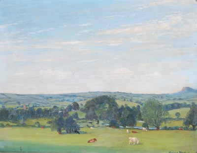 Lot 1179 - Fracis Wall (1890-1981) Extensive landscape...