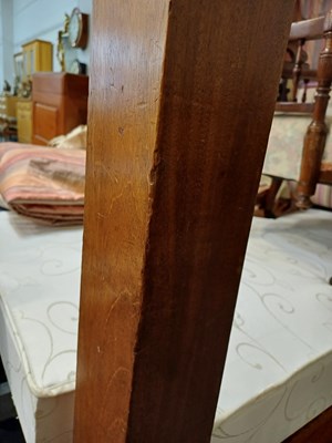 Lot 1108 - A Mahogany Four-Poster Bed, with turned and...