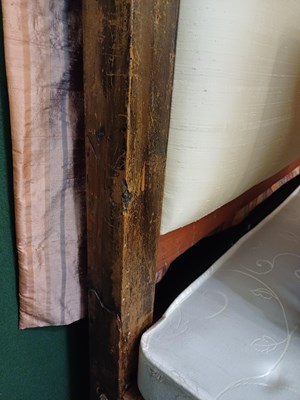 Lot 1108 - A Mahogany Four-Poster Bed, with turned and...
