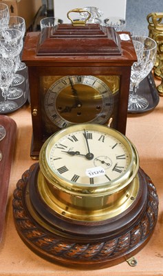 Lot 472 - A Smith Empire Brass "Ships" Bulkhead...