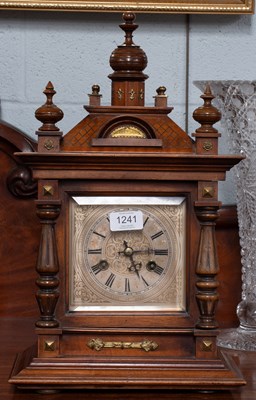 Lot 1241 - A Junghans Striking Mantel Clock, movement...