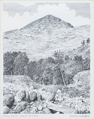 Lot 1187 - Alfred Wainwright (1907-1991) "Moel Clip, Cwm...