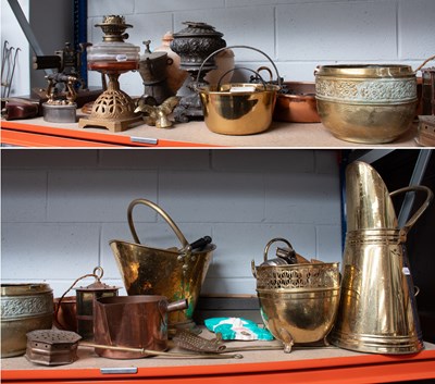 Lot 1260 - A Collection of 19th Century and Later Copper...