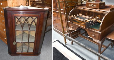 Lot 1275 - A Small Group of Furniture, comprising: a 20th...