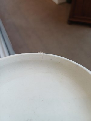 Lot 57 - A Chinese Biscuit Porcelain Seal Paste Pot,...