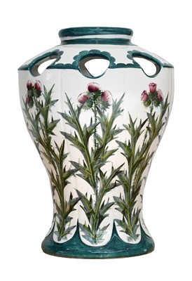 Lot 40 - A Wemyss Pottery "Kenmore" Vase, early 20th...