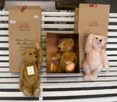 Lot 1162 - Modern Teddy Bears, including a Steiff 2002...