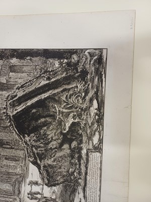 Lot 1000 - Giovanni Battista Piranesi (1720-1778) "Veduta...