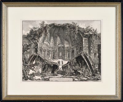 Lot 1000 - Giovanni Battista Piranesi (1720-1778) "Veduta...
