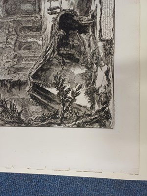 Lot 1000 - Giovanni Battista Piranesi (1720-1778) "Veduta...