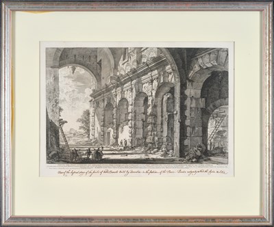 Lot 1000 - Giovanni Battista Piranesi (1720-1778) "Veduta...