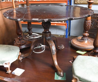 Lot 1348 - A Victorian Mahogany Table, with moulded...
