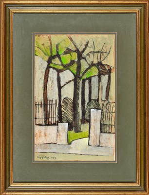 Lot 31 - Geoffrey Key (b.1941) Trees Signed and dated...