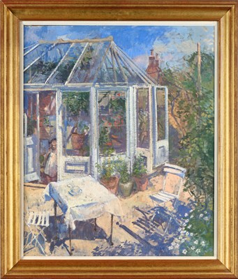 Lot 60 - Peter Kuhfeld RP NEAC (b.1952) "Conservatory...