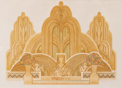 Lot 1151 - Frank Vernon Martin (1921-2005) "Fontaine"...