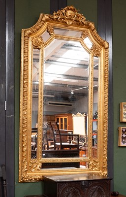 Lot 1363 - A Large Reproduction Gilt Framed Sectional...