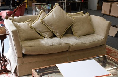 Lot 1393 - A David Grundy Two-Seater Knoll Sofa,...