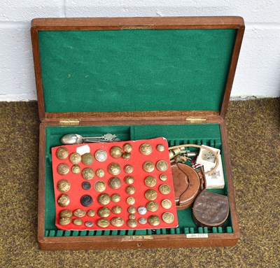 Lot 157 - A Small Quantity of Militaria, including a...