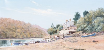 Lot 1115 - Michael D. Barnfather (b.1934) Waterside...