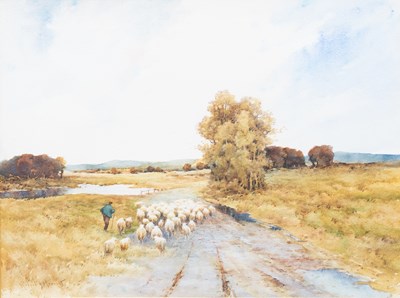 Lot 1205 - Robert J Hewitt (19th Century) "Autumn,...