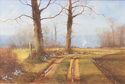 Lot 1147 - V R Moore (Contemporary) Making tracks Signed,...