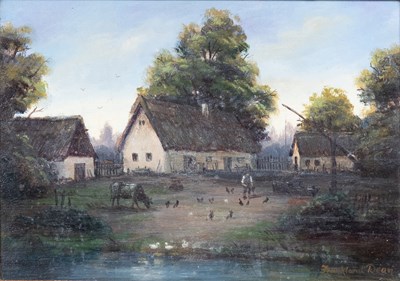Lot 1203 - Frankland Dean (20th century) Farmstead at...
