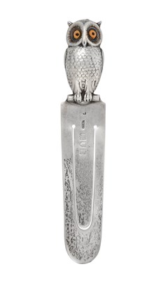Lot 2143 - A Victorian Novelty Silver Bookmark