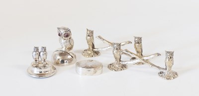 Lot 49 - A Collection of Assorted Silver and Silver...