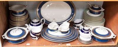 Lot 170 - A Bridgwood Pottery Part Dinner Service,...