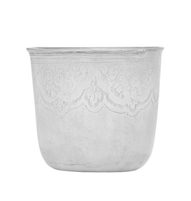 Lot 11 - A Silver Beaker