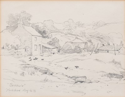 Lot 1185 - Clarence Lawson Wood RI FZS (1878-1957)...