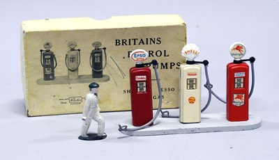Lot 3361 - Britains 103V Petrol Pumps