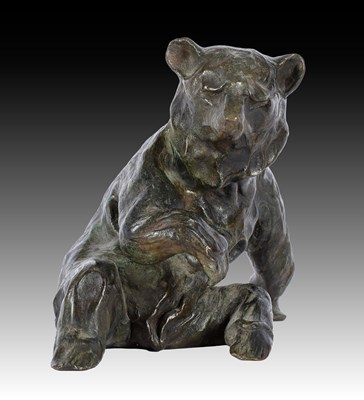 Lot 140 - José Maria David (1944-2015) French Seated...