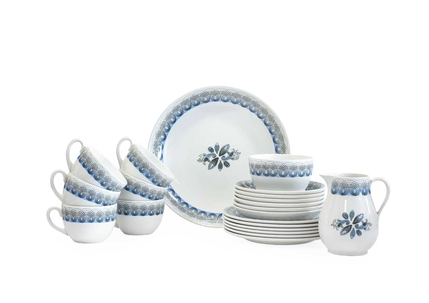 Lot 572 - A Wedgwood Persephone Tea Service, designed by...