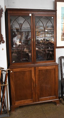 Lot 1280 - A 19th Century Mahogany Bookcase, with...
