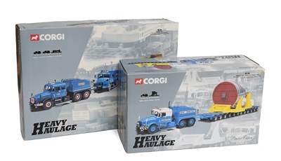 Lot 3382 - Corgi Heavy Haulage 18001 Econofreight Heavy Transport With Nicolas Bogie Trailer