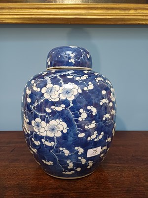 Lot 25 - A Chinese Porcelain Ginger Jar and Cover,...