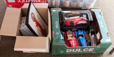 Lot 71 - Burago and Polish Model Cars and Scalextric,...