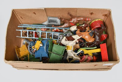 Lot 14 - A Collection of Painted Lead Toys, including...