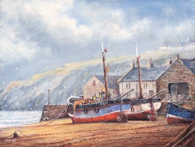 Lot 1224 - Jack Rigg (1927-2023) "Cornish Cove" Signed,...