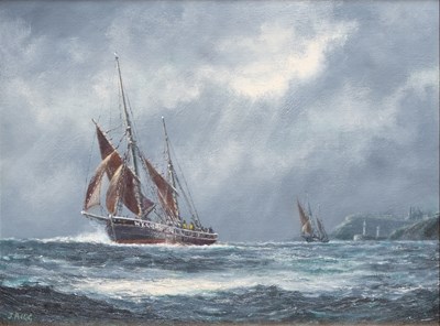Lot 131 - Jack Rigg (1927-2023) "Fishing Smacks of...