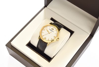 Lot 351 - A Plated Quartz Raymond Weil Wristwatch, with...