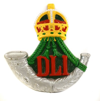 Lot 169 - A Large Cast Iron Gate Emblem to the Durham...