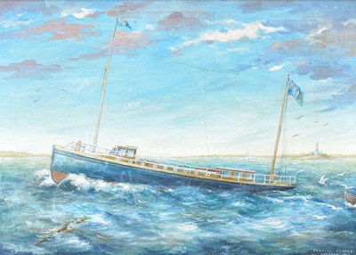 Lot 1212 - Dorothy Cooper (20th century) "Major" Sailboat...