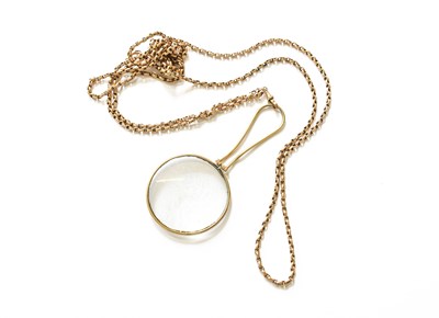 Lot 254 - A Cable Link Guard Chain, clip fastening...