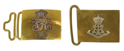 Lot 174 - A Victorian Officer's Waist Belt Clasp to the...