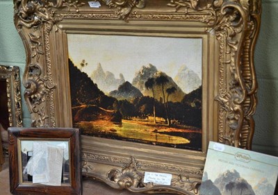 Lot 411 - A print after William Hodges (1744-1797), a view of Vaitepiha Bay, Tahiti - frame from the original